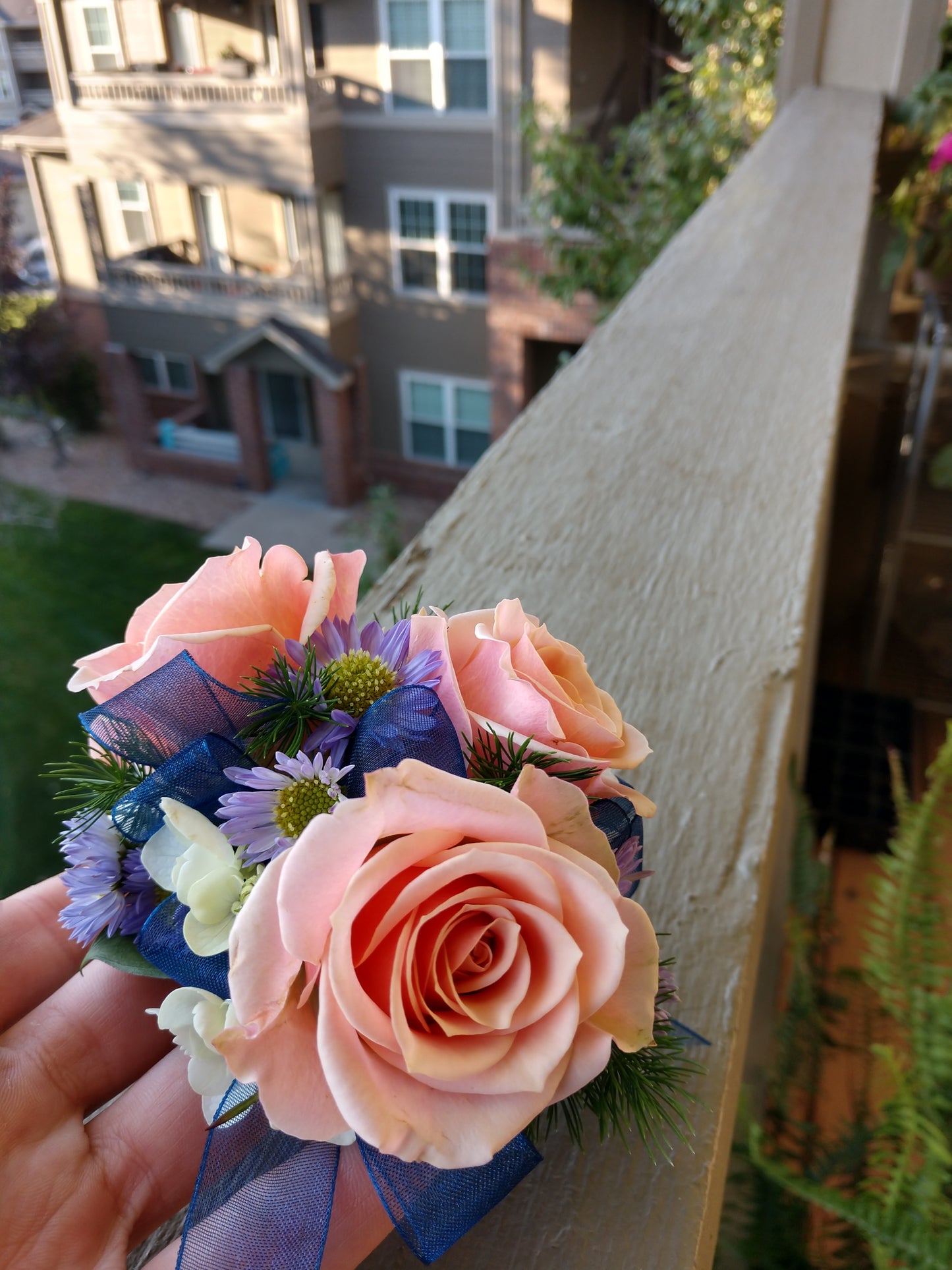 Rose Wrist Corsage - Ribbon Bracelet