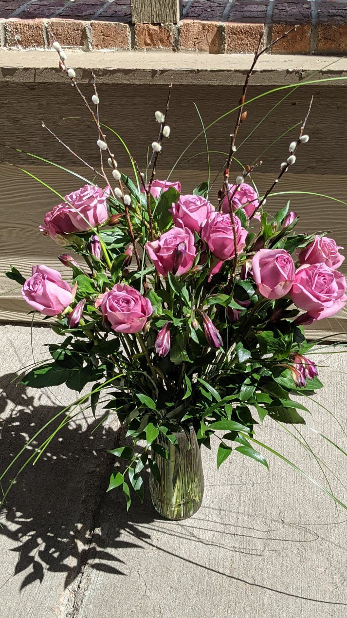 Lavender Rose Arrangement