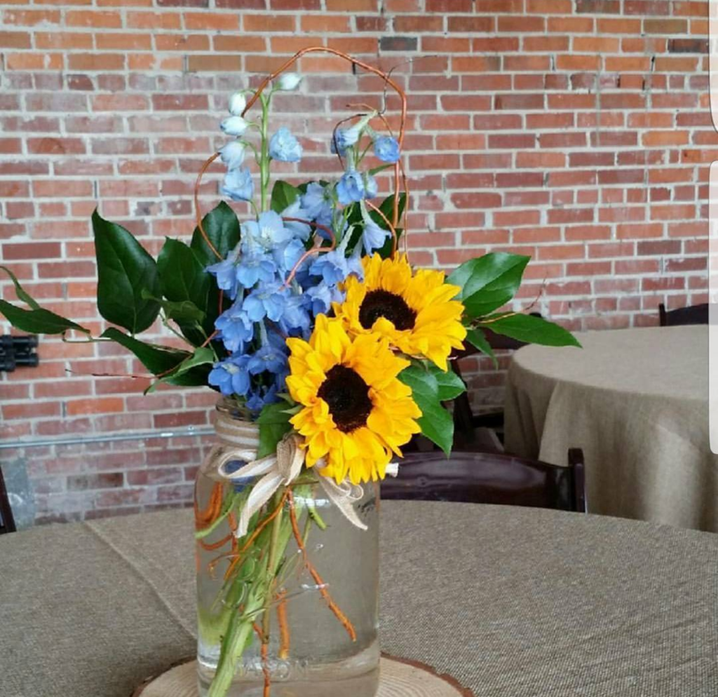 Mason Jar Arrangement
