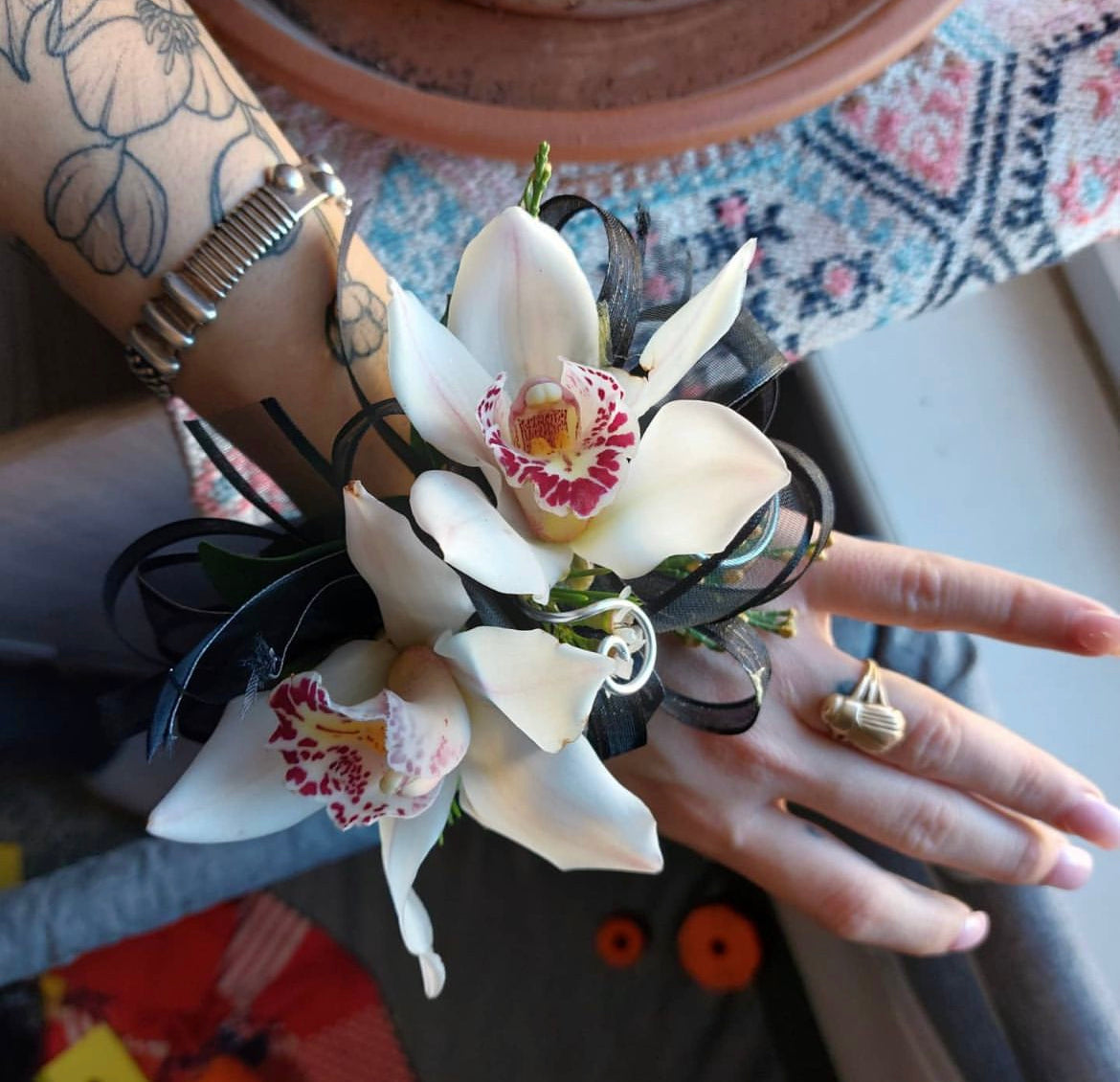 Cymbidium Orchid Corsage
